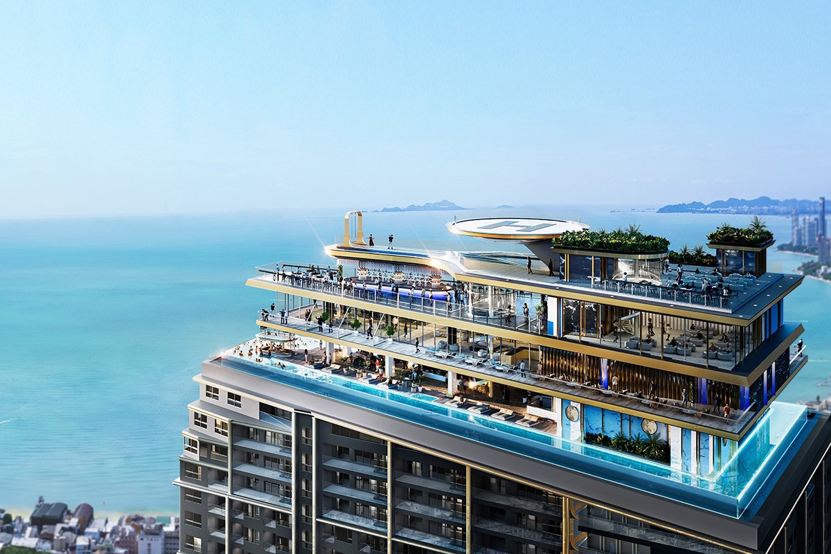 SkyPool 360° на крыше